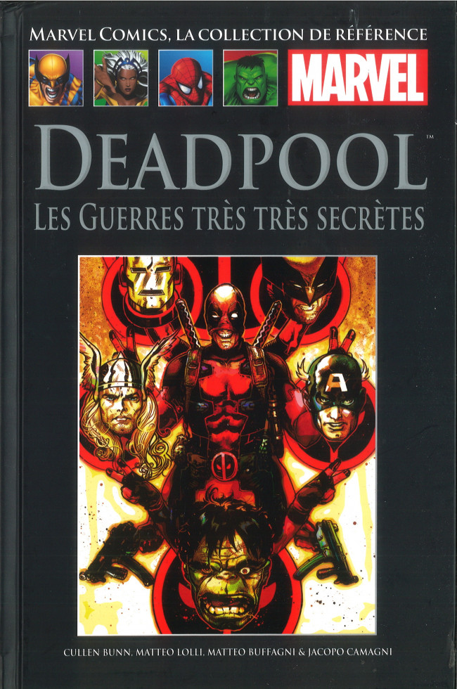 Couverture de l'album Marvel Comics - La collection de référence Tome 145 Deadpool - Les Guerres très très Secrètes