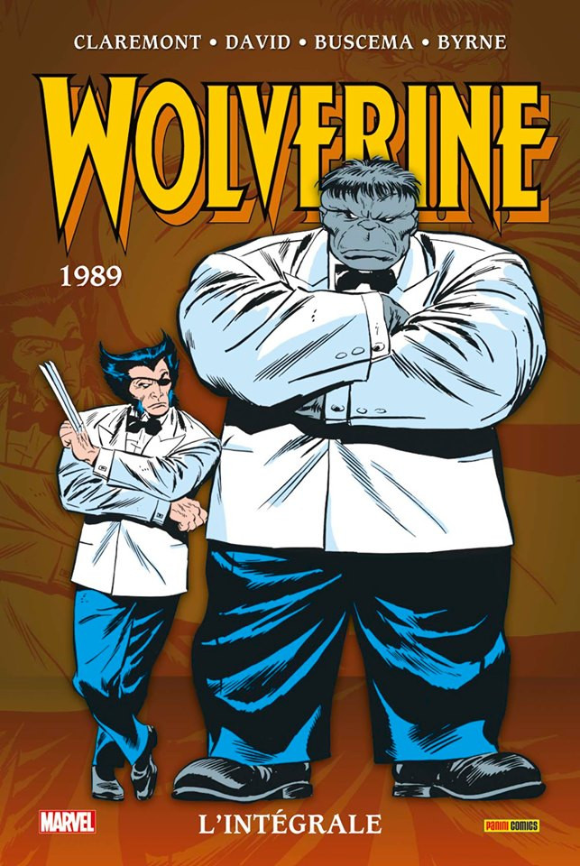 Couverture de l'album Wolverine - L'Intégrale Tome 2 1989