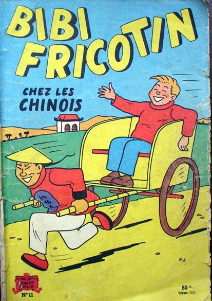 Couverture de l'album Bibi Fricotin 2e Série - Societé Parisienne d'Edition Tome 11 Bibi Fricotin chez les Chinois
