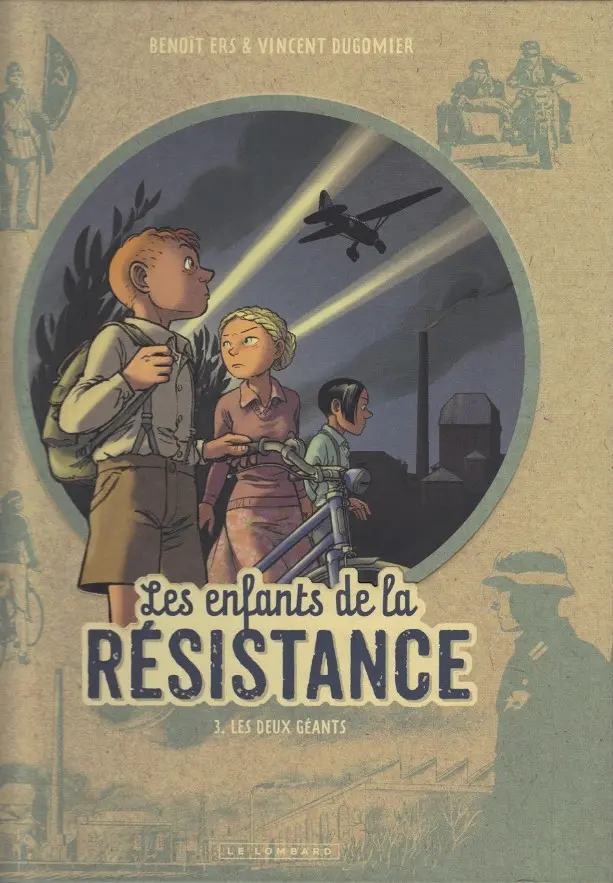 Couverture de l'album Les Enfants de la Résistance Tome 3 Les deux Géants