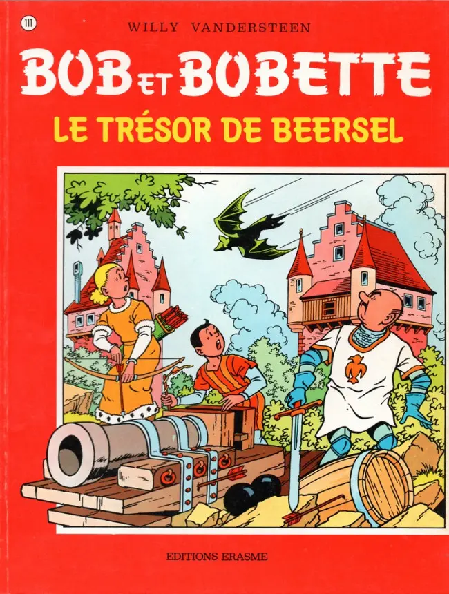 Couverture de l'album Bob et Bobette Tome 111 Le trésor de Beersel