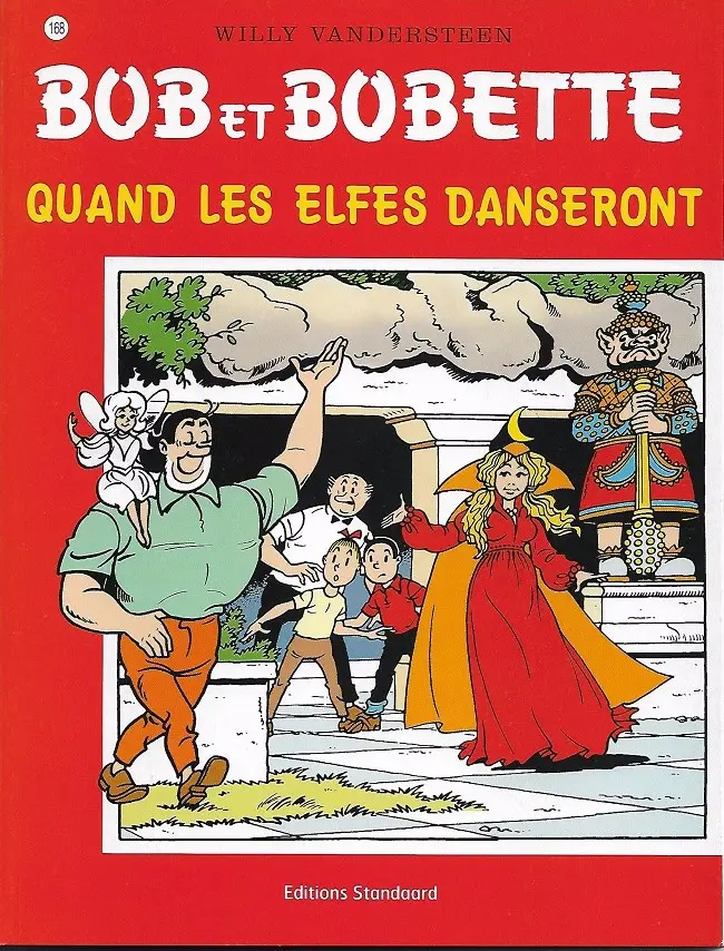 Couverture de l'album Bob et Bobette Tome 168 Quand les Elfes danseront