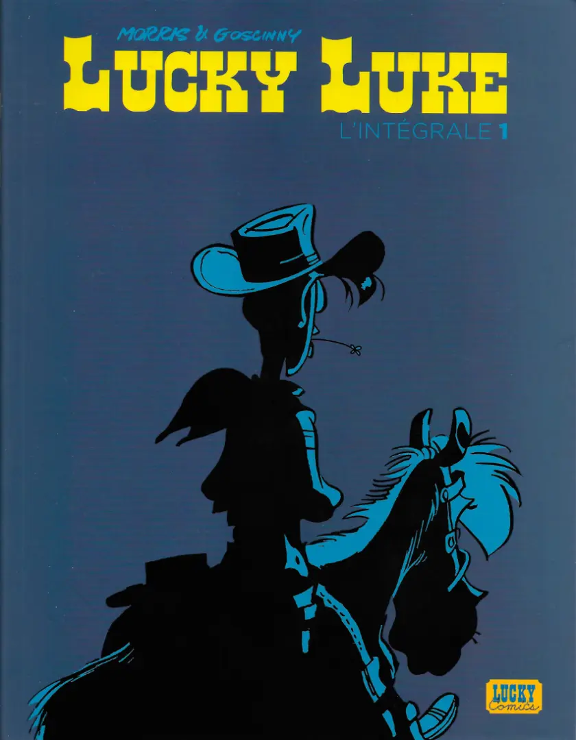 Couverture de l'album Lucky Luke (2018) L'Intégrale 1