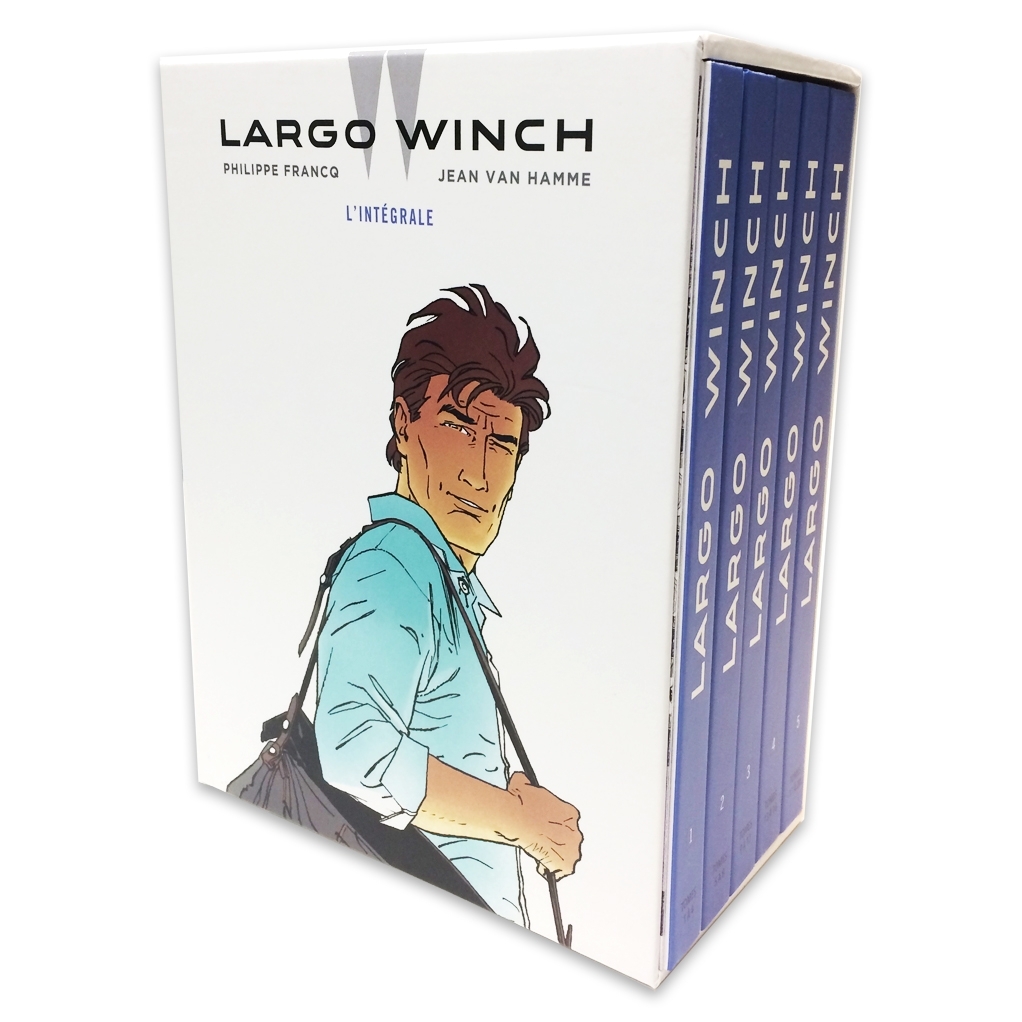 Couverture de l'album Largo Winch Intégrale Le Figaro