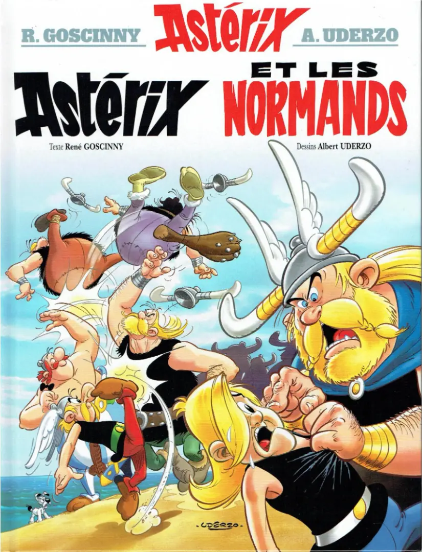 Couverture de l'album Astérix Tome 9 Astérix et les Normands