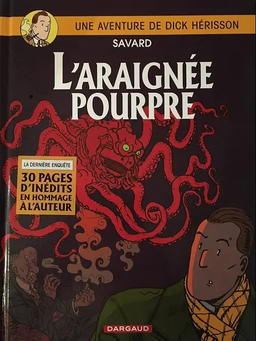 Couverture de l'album Dick Hérisson Tome 11 L'araignée pourpre