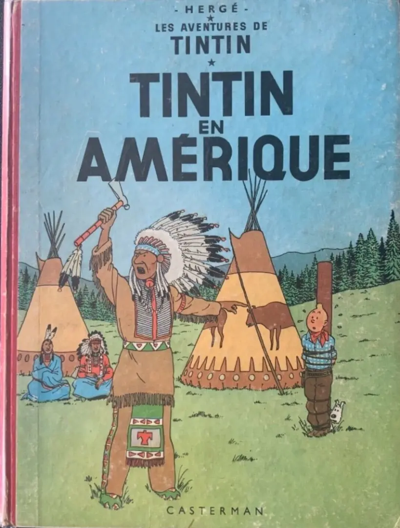 Couverture de l'album Tintin Tome 3 Tintin en Amérique