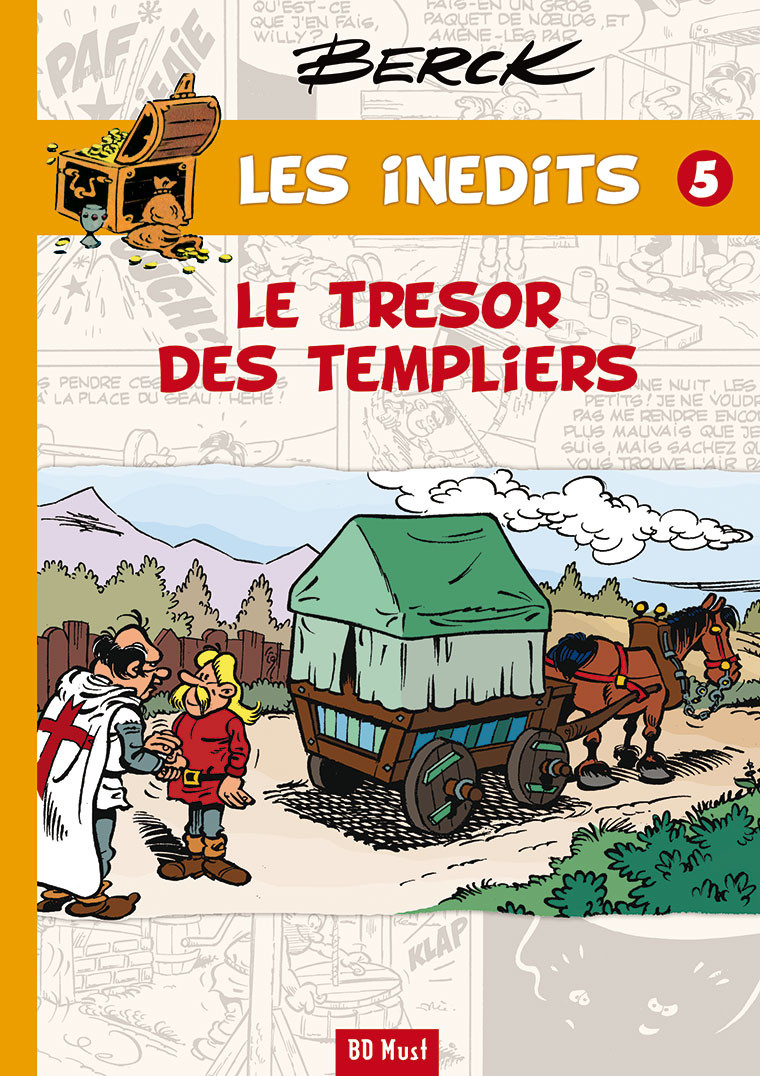 Couverture de l'album Berck - Les inédits 5 Le Trésor des Templiers