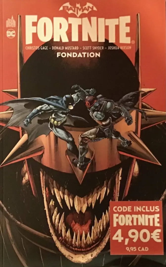 Couverture de l'album Batman - Fortnite 2 Fondation