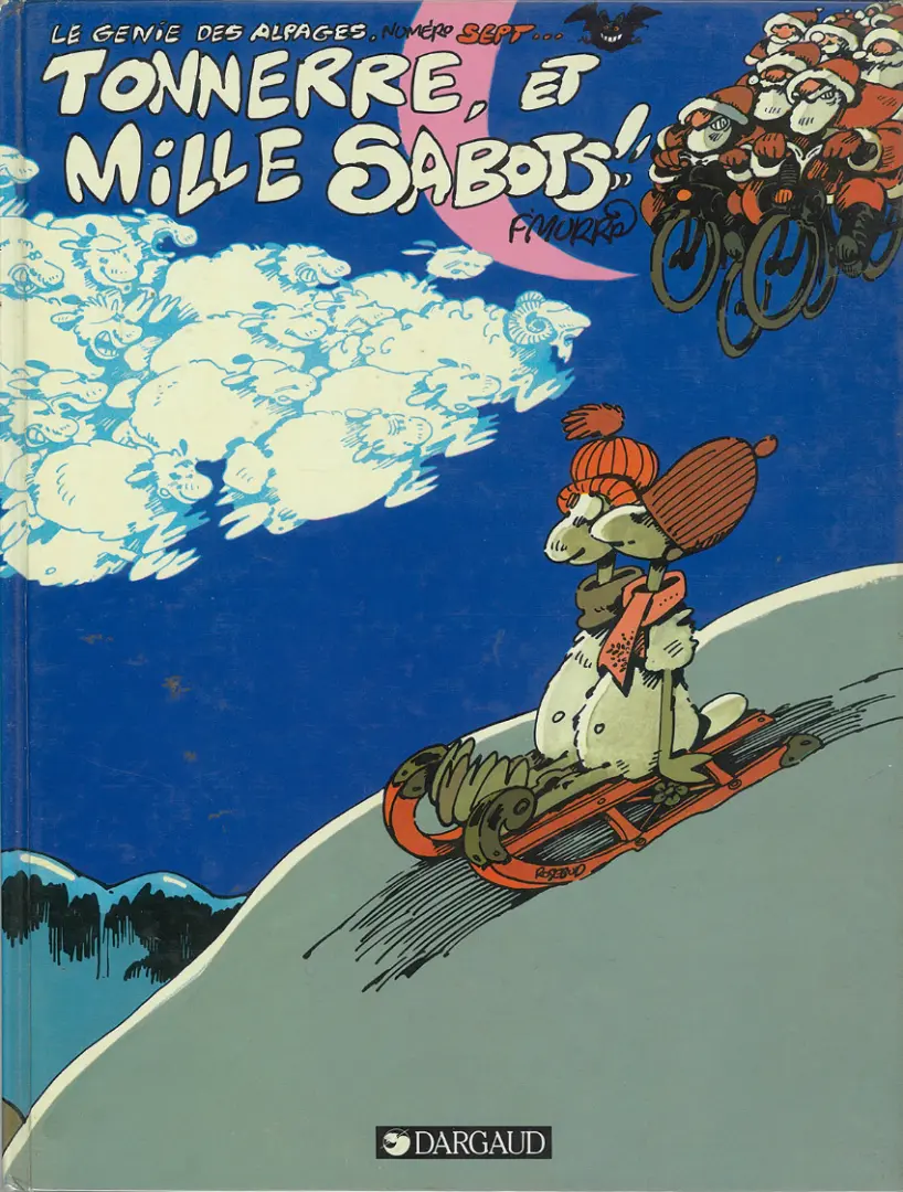 Couverture de l'album Le Génie des Alpages Tome 7 Tonnerre, et mille sabots !!