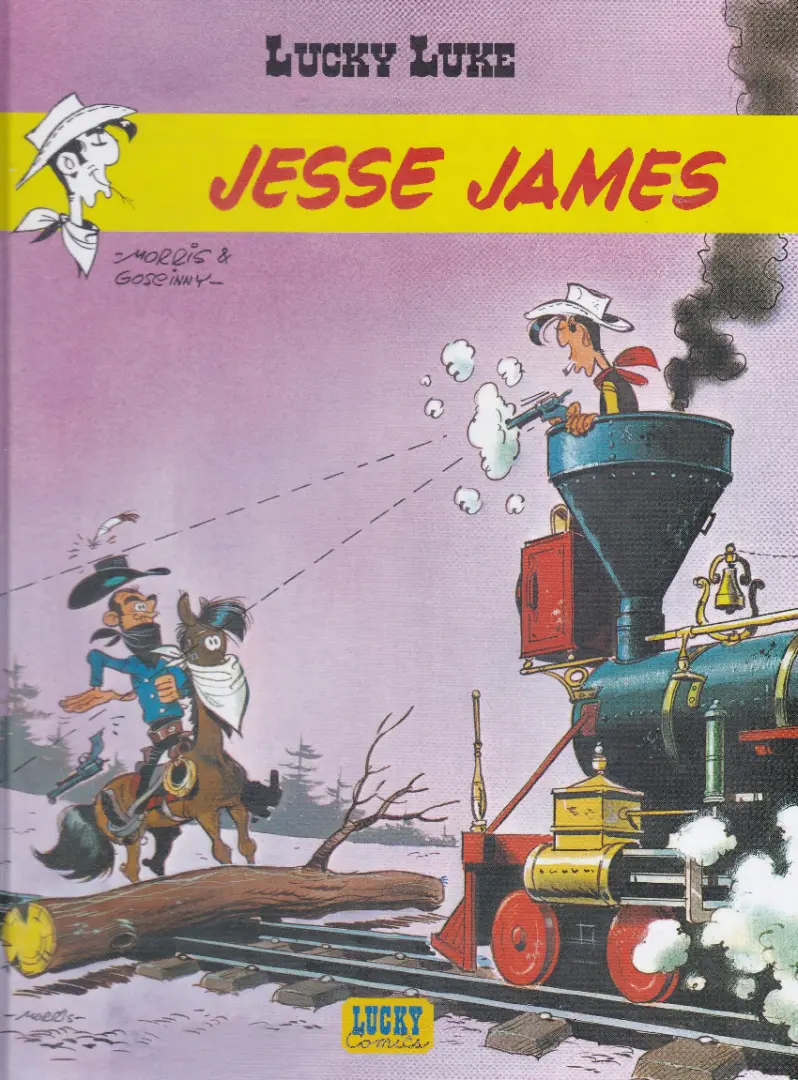 Couverture de l'album Lucky Luke Tome 35 Jesse James