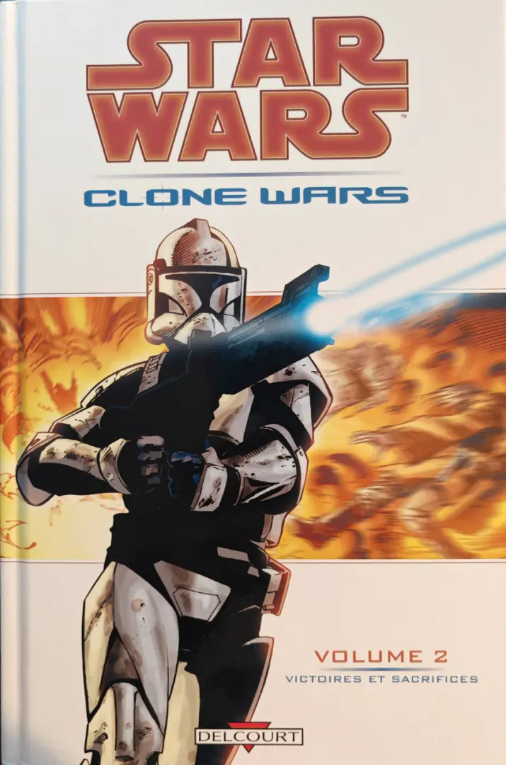 Couverture de l'album Star Wars - Clone Wars Tome 2 Victoires et sacrifices