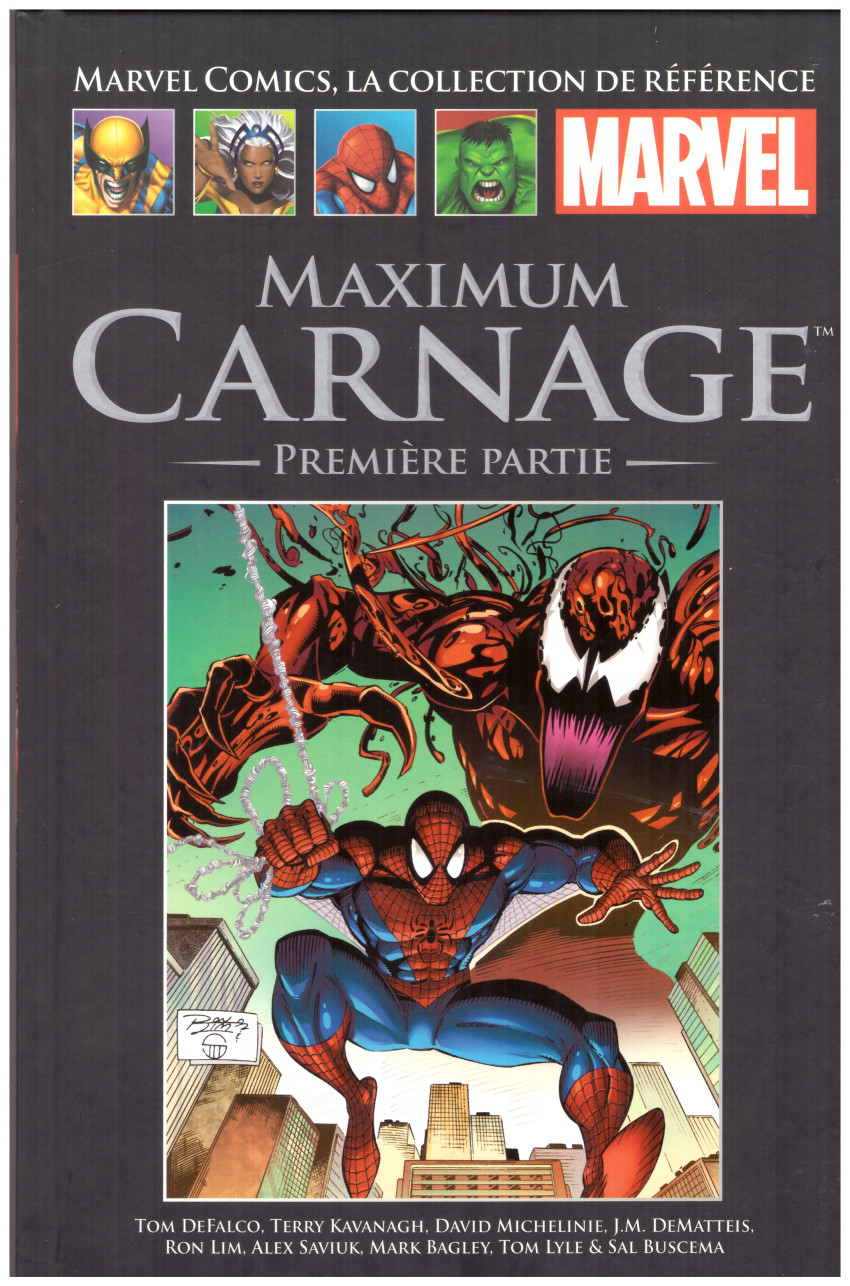 Couverture de l'album Marvel Comics - La collection de référence Tome 255 Maximum carnage - Première partie