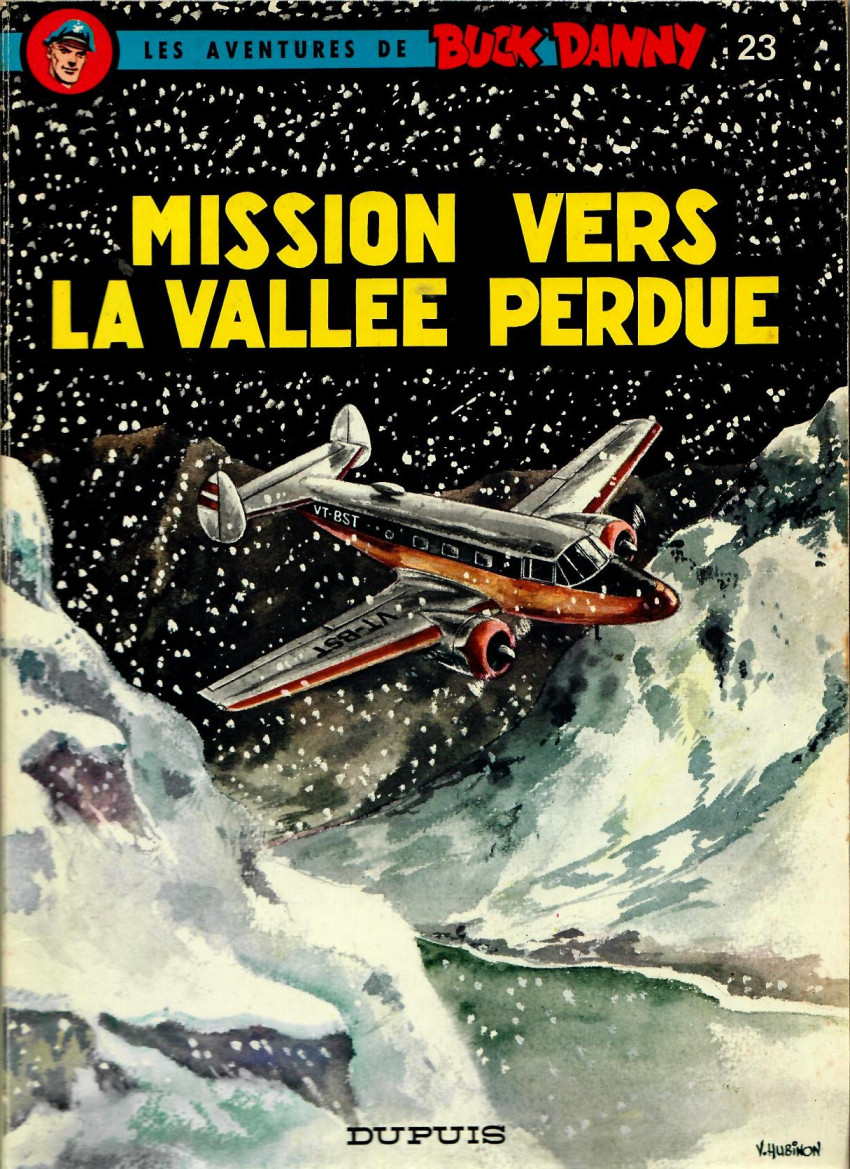 Couverture de l'album Buck Danny Tome 23 Mission vers la vallée perdue