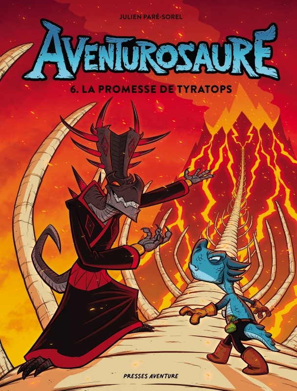 Couverture de l'album Aventurosaure 6 La promesse de Tyratops