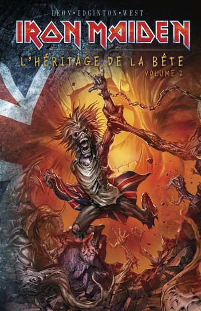 Couverture de l'album Iron Maiden Volume 2 L'héritage de la bête