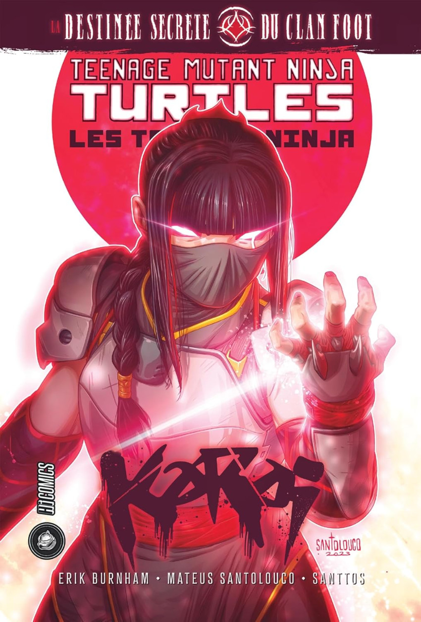 Couverture de l'album Teenage Mutant Ninja Turtles - Les Tortues Ninja Karaï: La Destinée Secrète du Clan Foot