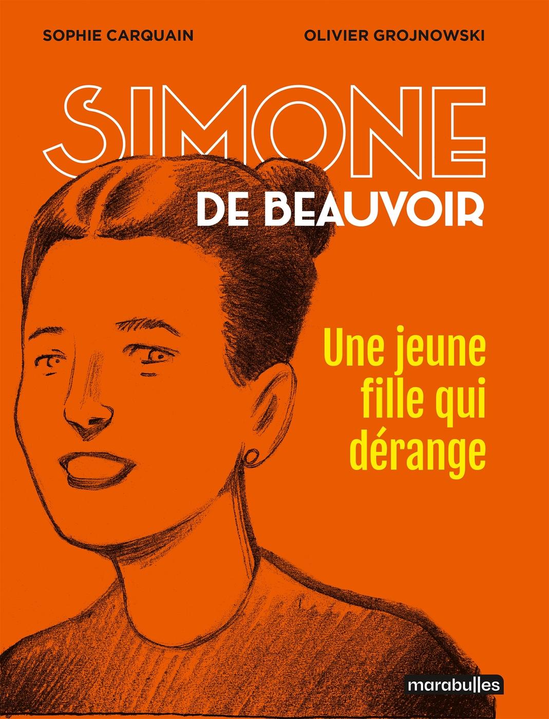 Couverture de l'album Simone de Beauvoir, une jeune fille qui dérange