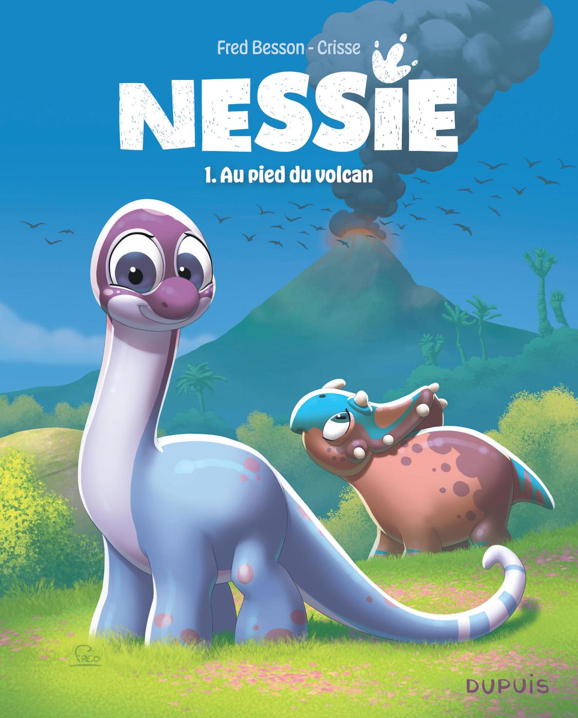 Couverture de l'album Nessie 1 Au pied du volcan