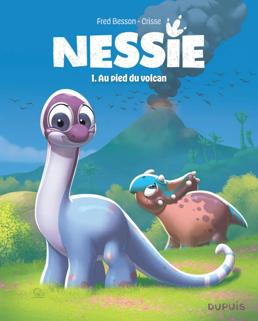 Couverture de l'album Nessie 1 Au pied du volcan