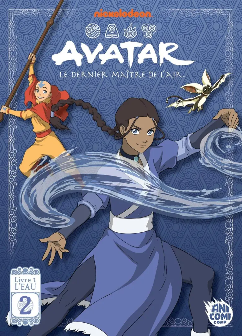 Couverture de l'album Avatar, le dernier maître de l'air Livre 1 L'Eau 2