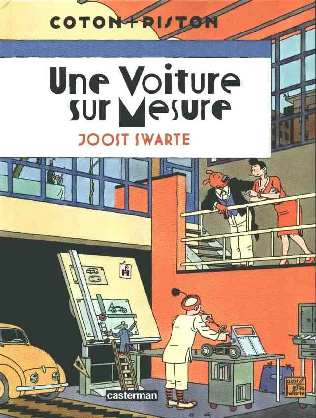 Couverture de l'album Coton + Piston Tome 3 Une voiture sur mesure
