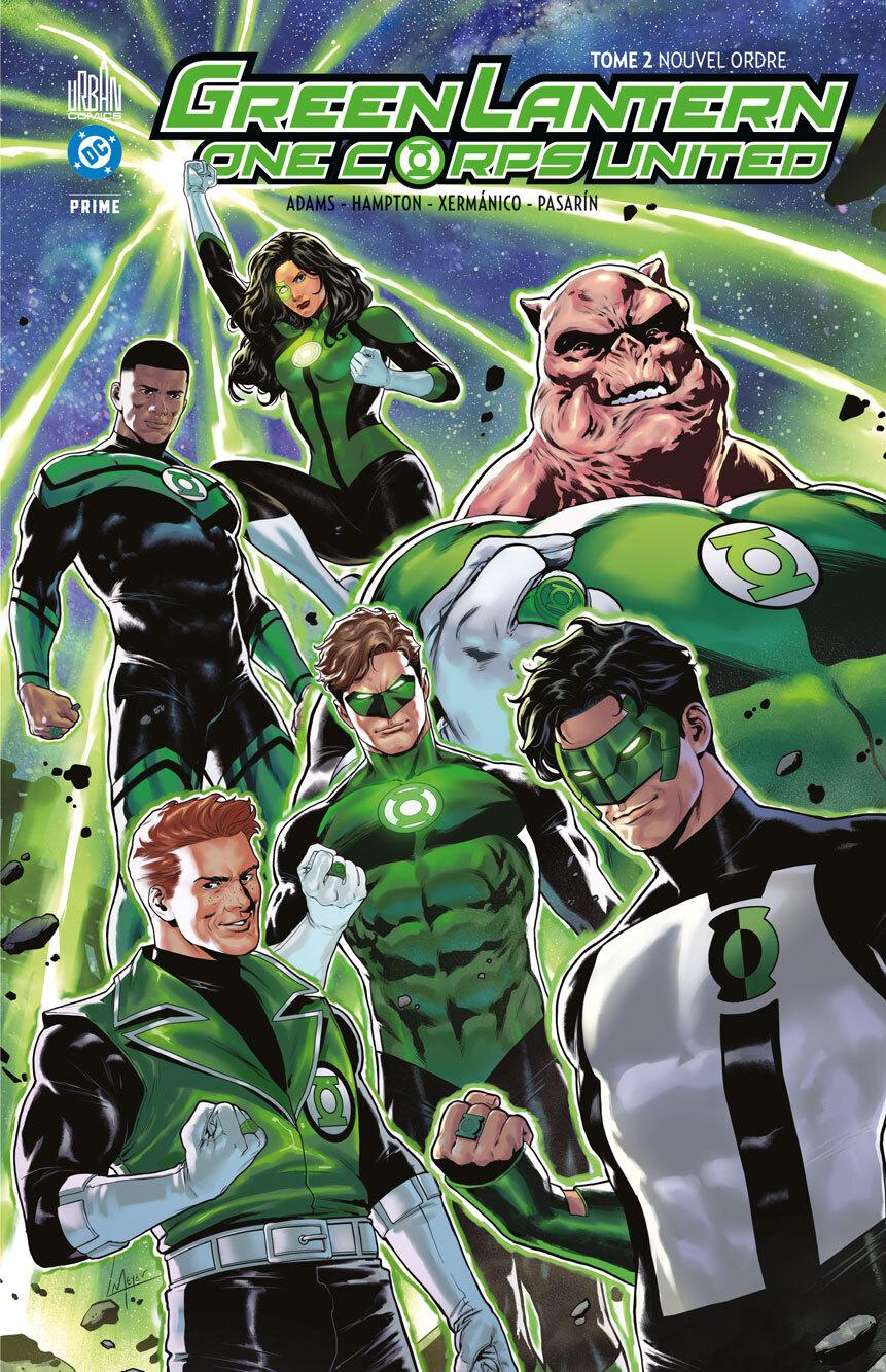Couverture de l'album Green Lantern One Corps United Tome 2 Nouvel ordre