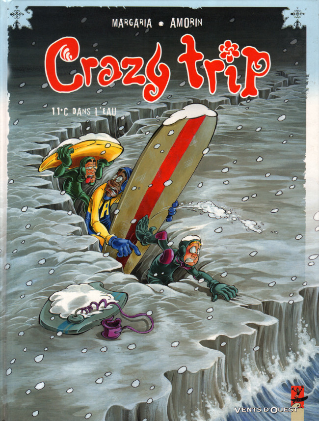 Couverture de l'album Crazy trip Tome 2 11°C dans l'eau