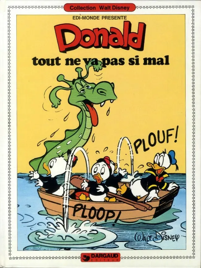 Couverture de l'album Donald Tome 3 Tout ne va pas si mal