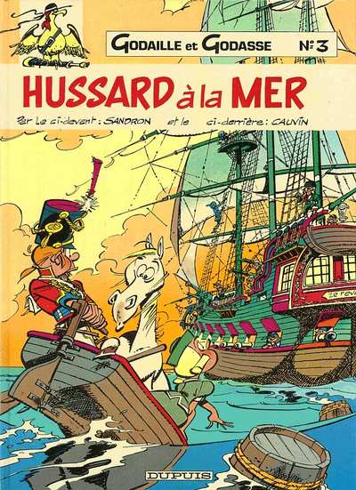 Couverture de l'album Godaille et Godasse Tome 3 Hussard à la mer