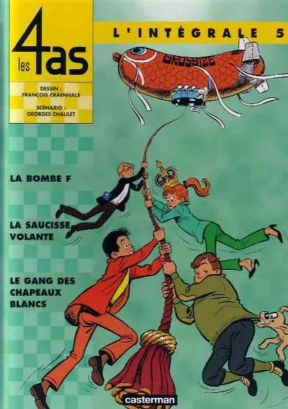 Couverture de l'album Les 4 as L'intégrale 5