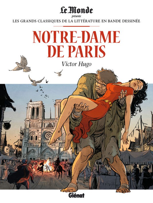 Couverture de l'album Les Grands Classiques de la littérature en bande dessinée Tome 3 Notre-Dame de Paris