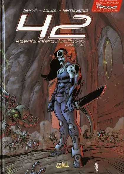 Couverture de l'album 42 Agents Intergalactiques Tome 2 Ari