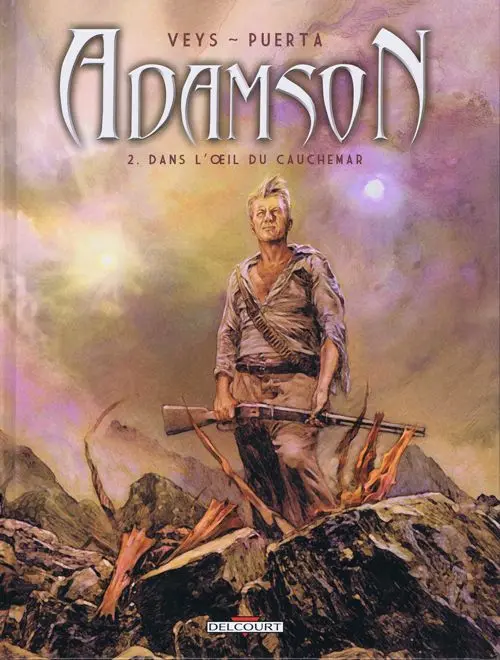 Couverture de l'album Adamson Tome 2 Dans l'œil du cauchemar