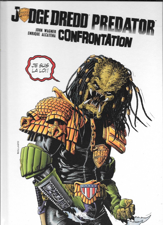 Couverture de l'album Judge Dredd/Aliens/Predator Tome 2 Judge Dredd/Predator : Confrontation