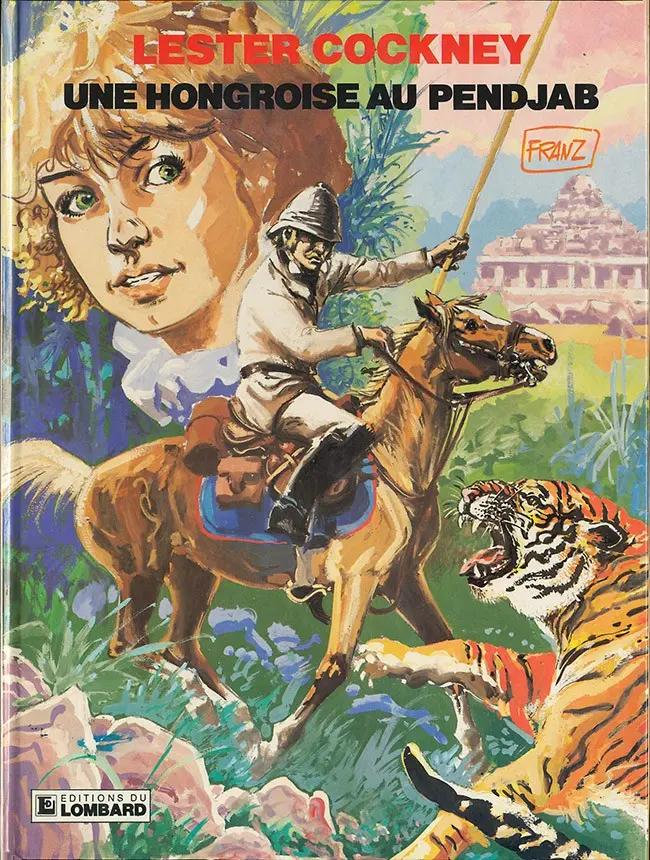 Couverture de l'album Lester Cockney Tome 3 Une Hongroise au Pendjab