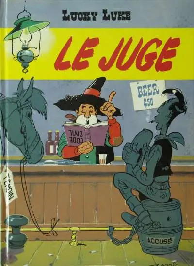 Couverture de l'album Lucky Luke Tome 13 Le juge