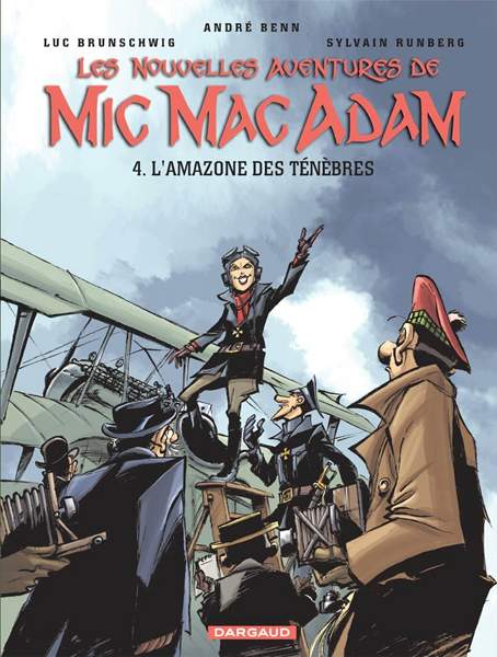 Couverture de l'album Les nouvelles aventures de Mic Mac Adam Tome 4 L'amazone des ténèbres