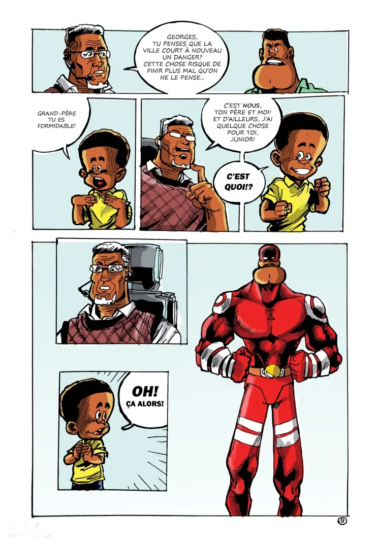 Planche de l'album Meril city Tome 1