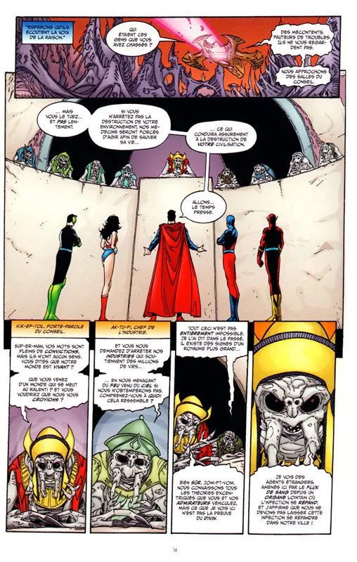 Planche de l'album Justice League of America Tome 5 La tour de Babel