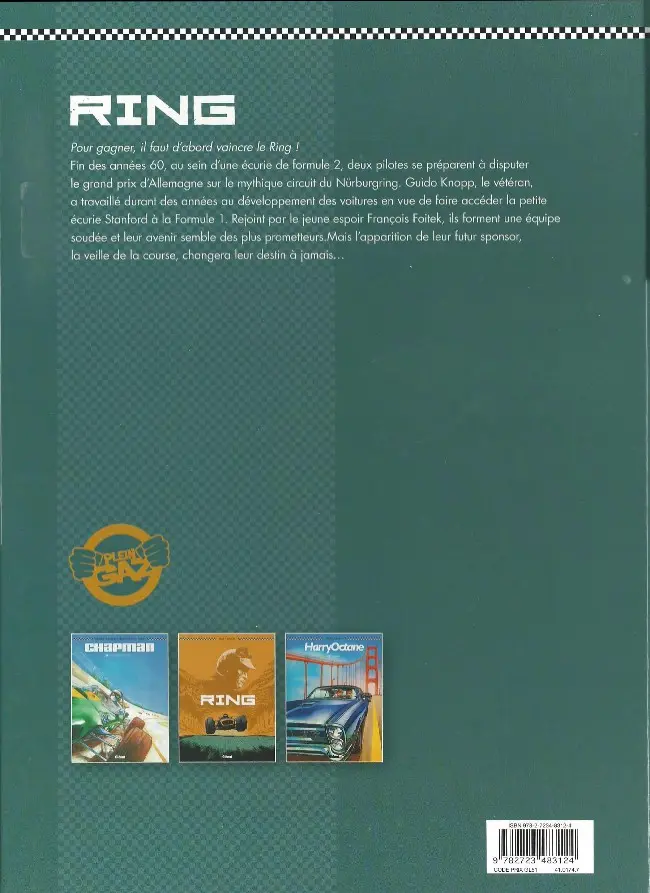 Verso de l'album Ring