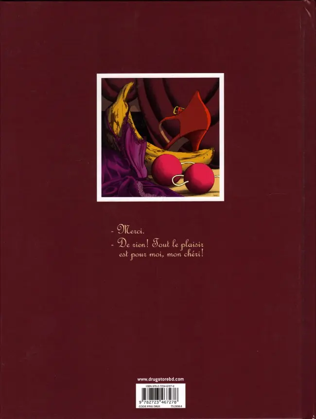 Verso de l'album Arthur & Janet À fleur de peaux