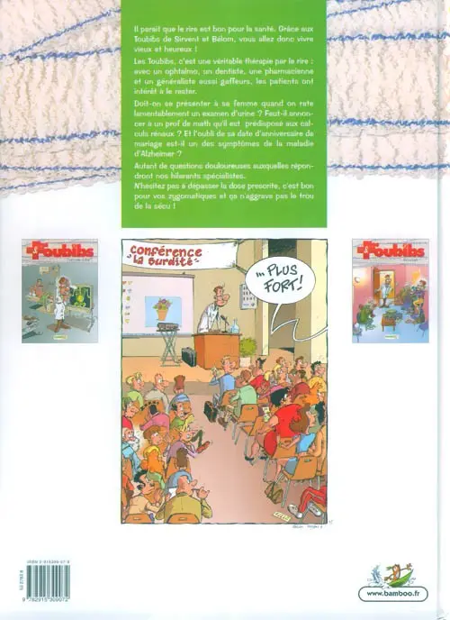 Verso de l'album Les Toubibs Tome 2 Au suivant !