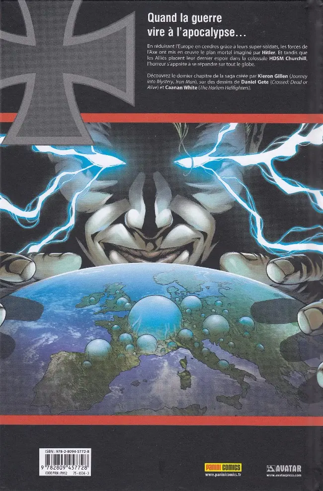 Verso de l'album Über Tome 5 Le grand brasier