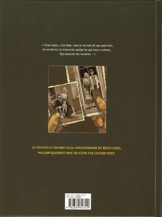 Verso de l'album Un putain de Salopard Tome 1 Isabel