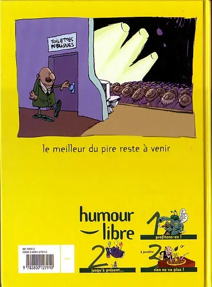 Verso de l'album La Vie est courte Tome 2 jusqu'à présent...