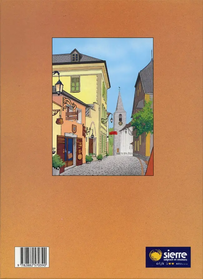 Verso de l'album Vincent Muraz Tome 1 Le ventre du Doryphore