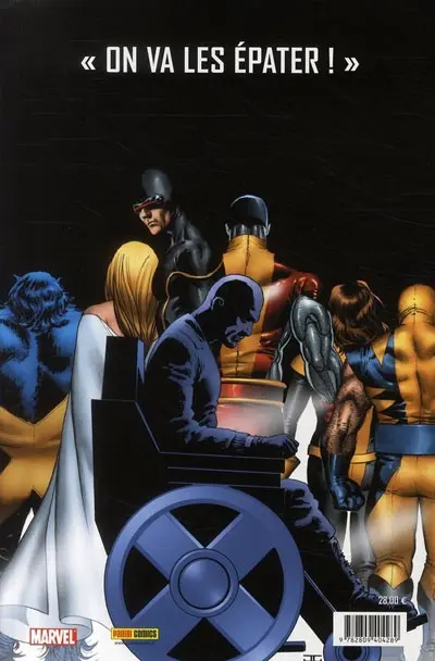 Verso de l'album X-Force Tome 2 X-necrosha