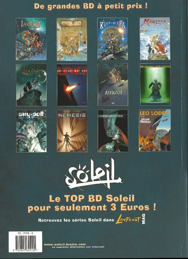 Verso de l'album Les Aquanautes Tome 1 Physalia