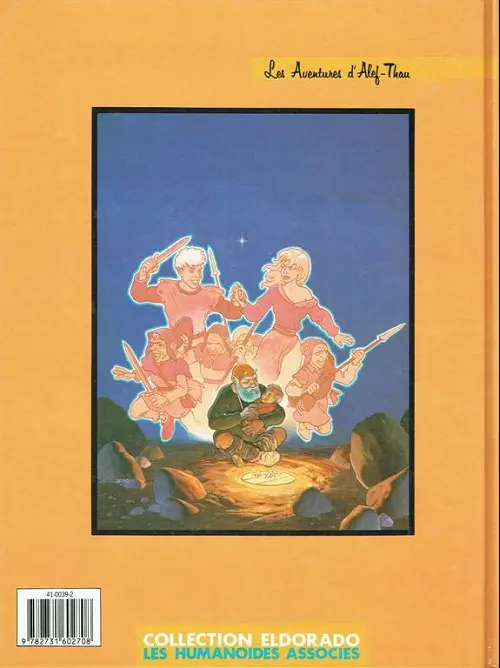 Verso de l'album Les aventures d'Alef-Thau Tome 2 Le prince manchot